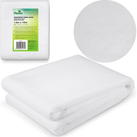 Bezug Agrotextil 1000 cm x 160 cm Plonos – weiß