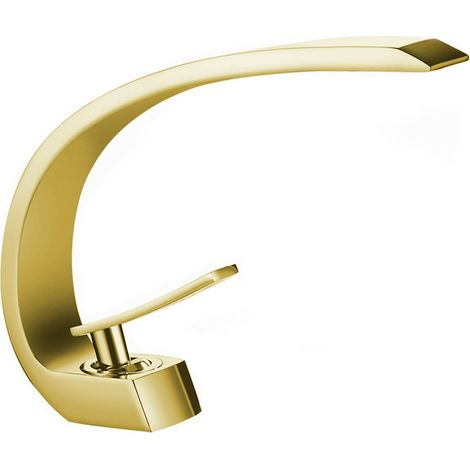 Mexen Lupus rubinetto per lavabo, oro - 746200-50 (1/2)