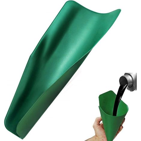 Entonnoir Flexible, Entonnoir Pliant, Entonnoir D'insertion D'huile Malléable, 37 x 17 cm, Entonnoir à Huile Flexible, Outil de Vidange Pour Voiture, Moto, Essence, Eau, Liquide de Frein (1/5)