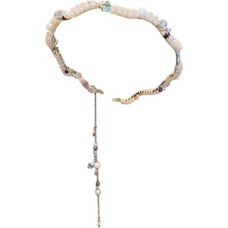 Dekoratives Haarband mit Muschelmotiv (1/5)