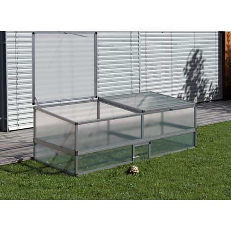 KGT Schildkröten-Unterbau für Frühbeet 210, aluminium blank (1/5)