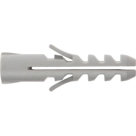 Taco tradizionale in nylon grigio 8 mm. (Scatola da 100 pezzi)