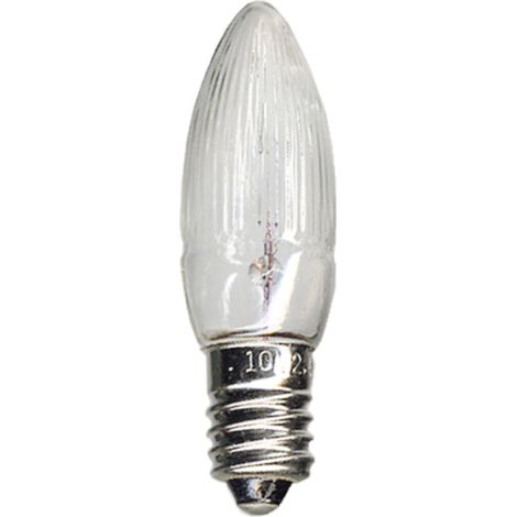 Ersatzglühbirnchen für Kerzenlichter, E10, 3W/14V, 3 Stück (1/3)