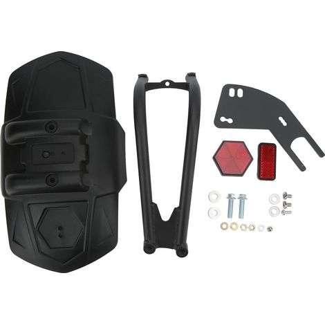 Garde-boue arrière de moto avec réflecteur, protection anti-éclaboussures haute résistance pour pneus, compatible avec Ninja 250, 300 et 400 (1/5)