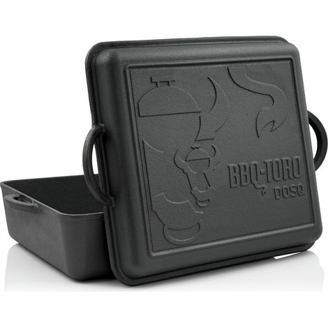 BBQ-Toro Dutch Oven Pan, 9,5 litri, pentola di cottura in ghisa, pentola in ghisa (1/5)