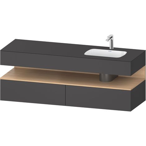 Duravit Collection One lavabo à encastrer avec meuble sous-vasque (1/2)
