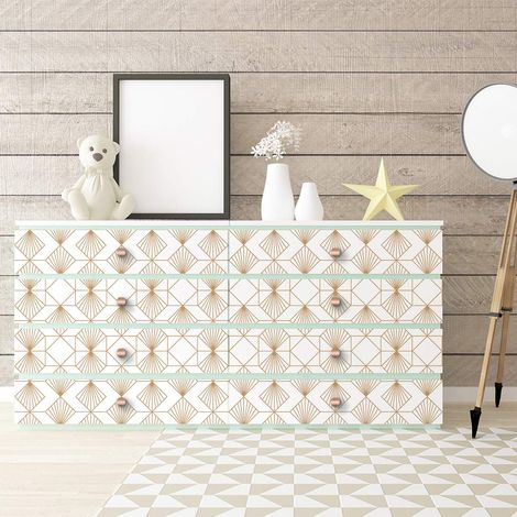 Stickers Meubles Cuisine - Sticker Mural - Autocollant adhésif Meuble - Sticker Meuble Scandinave - Sticker adhesif Meuble Salle de Bain 40 x 60 cm - Jorn (1/5)