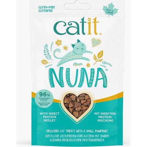Snacks Catit Nuna – Snacks a Base de Proteína de Insecto para Gatos