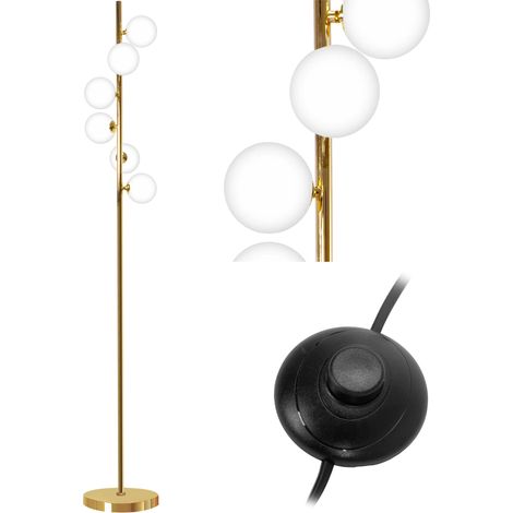 STANDLEUCHTE APP917-6F MODERN GLAS (1/5)