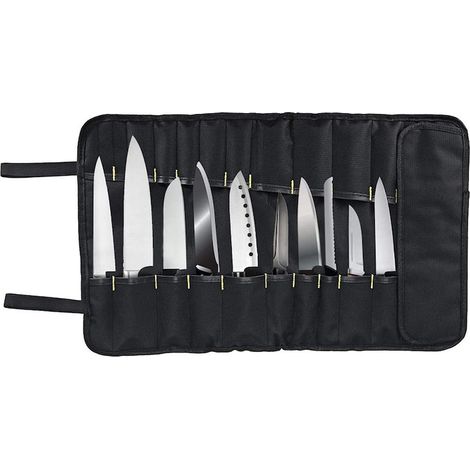 Ensemble cutite de bucatarie Gigicial, geanta pentru cutite, rezistenta la rupere, portable (1/5)