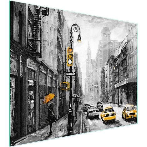Glasschneidebrett 52x40 CITY (1/5)