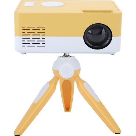 Projecteur LED Portable Mini Cinéma Maison avec Lecteur USB/HDMI et Alimentation EU 100-240V