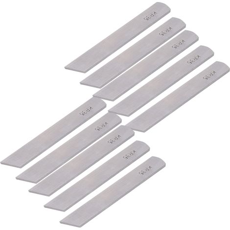Kit di lame di ricambio in acciaio per la lama inferiore della macchina da cucire, 10 pezzi, compatibili con SiRUBA 737 747 757 (1/5)