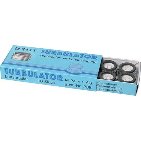 Mousseur avec aspiration d'air M 24 x 1 male - 10 pcs sans certificat de controle (1/2)