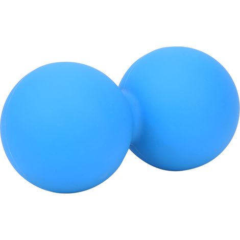Balle de massage en gel de silice pour soulager les tensions musculaires, idéale pour le yoga et la récupération sportive, couleur bleue (1/5)