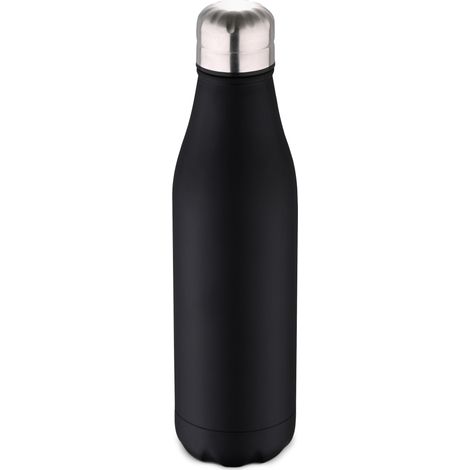 Botella termo cola 500ml acero inoxidable negro Walking anywhere (1/5)