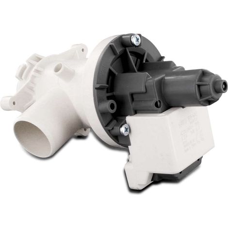 Bomba Desagüe compatible con Beko MB81442LW Motor BA126WH Recambio de Alta Eficiencia para Lavadora