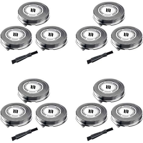 4 testine di ricambio SH30 per rasoi serie 3000, 2000, 1000, lame da barba SH30/52 (1/4)