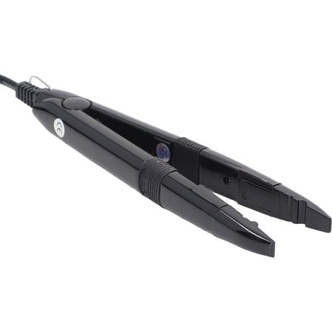 Fer à lisser à extension de cheveux avec chauffage rapide et uniforme, contrôle de la température, connecteur et support, prise UE 220-240 V. (1/5)