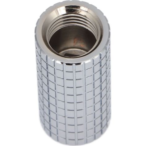 Rallonge de 40 mm à filetage interne, en laiton de qualité supérieure, pour refroidissement liquide haute durabilité, couleur argent. (1/5)