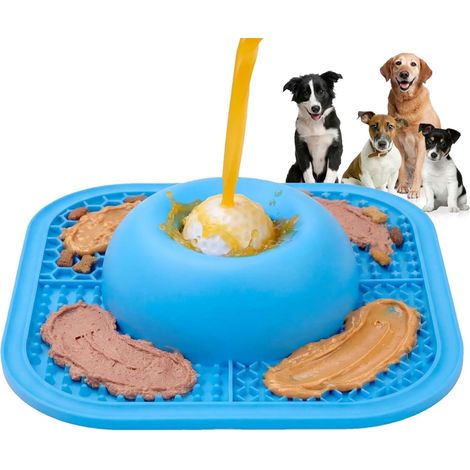 Balle à lécher en silicone pour chien (1/5)