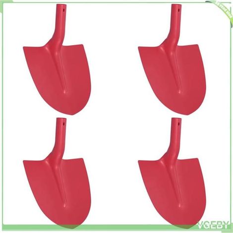 Tête de pelle - FAFEICY - 42019403 - Rouge - 39,5x27,5 cm - Acier enduit de poudre (1/5)