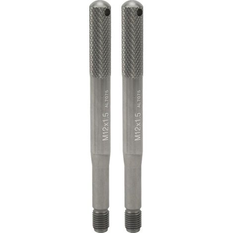 Goupille d'alignement de roue, 1 paire, haute dureté, résistant à l'usure, Durable, antirouille, goujon de jante pilote pour voiture M12x1, 5 (1/5)