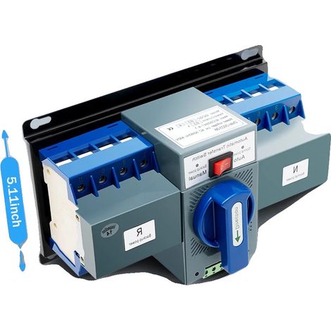 Automatischer Umschalter, Robuste Konstruktion, Benutzerfreundliche Bedienung, Blau (1/2)