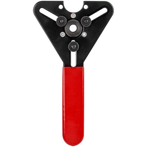 Kit d'outils de Suppression d'embrayage de compresseur de climatisation, Outil de Maintien d'embrayage de climatiseur, Ensembles d'outils automatiques d'extracteur de moyeu (1/5)