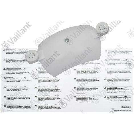 VAILLANT Tapa, con tornillos y junta 0010038138 Adaptador 60/100 a 63/96 u.w. Vaillant-Nr. , 094701