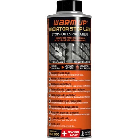 WARM UP RADIATOR STOP LEAK Anti-fuites radiateur 300ml (1/2)