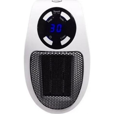 Chauffage électrique portable 500 W avec télécommande, mini radiateur (1/5)