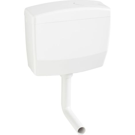 Wisa WC Spülkasten AP370 weiss mit Start-Stop-Taste