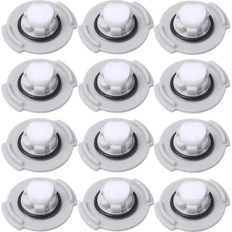 Lot de 12 filtres pour réservoir d'eau compatibles avec Xiao-mi Ro-borock S50 S55 S6 S5Max T60 T6 - Pièces de rechange (1/4)