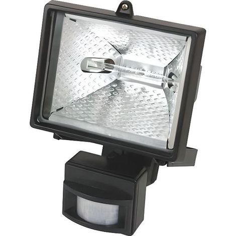 Projecteur Halogène - 400 W - R7S - Détecteur Mouvement Infrarouge Et Radar - Étanche - Réglable 5 S À 18 Min - Pour Extérieur