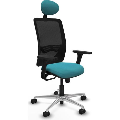 Bürostuhl piqueras y crespo Zulema schwarz Schaumstoff hoher Dichte (1/2)
