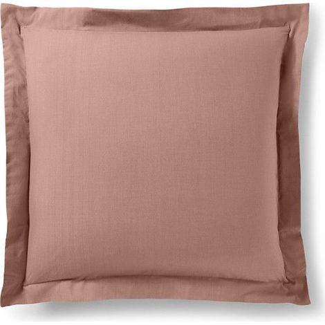Taie d'oreiller - Prémium - Vieux Rose - 63 x 63 cm - 100% coton - Certifiée Oeko-Tex® (1/3)