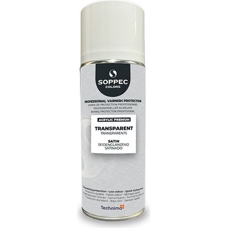 Peinture Acrylic Premium Transparent Vernis 400Ml - SOPPEC - 424101