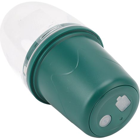Extracteur de jus portable, multifonctionnel, rechargeable, mini blender à 4 lames, blender à fruits pour usage domestique, 260 ml, vert (1/5)