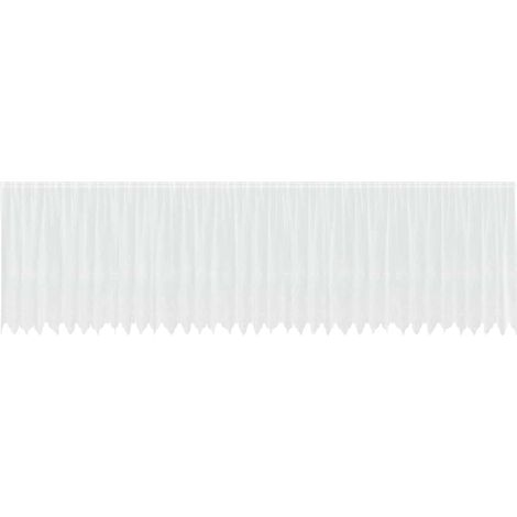 Rideaux avec des rideaux Blanc 500x100cm Polyester CFW17111 (1/5)