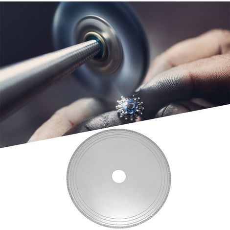Disque de scie diamanté pour lapidaire, disque de coupe diamanté pour cristal (150200,5 mm) (1/5)