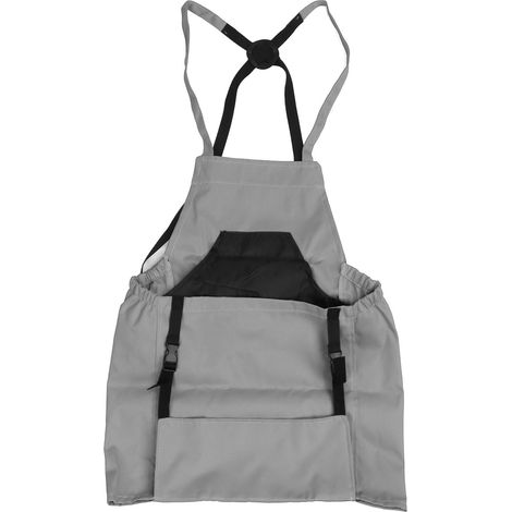 Sac à cueillette de fruits Harvest Apron, grande capacité, en tissu Oxford, fermeture rapide, pochette de jardin, gris (1/5)