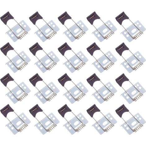 Clip de fixation d'éclairage 20 pièces fer, pour panneau LED (1/5)