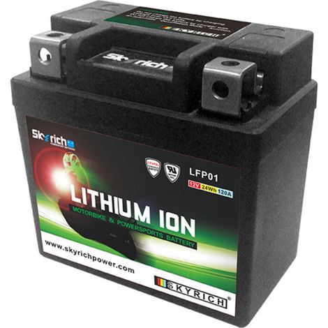 BATTERIE MOTO LITHIUM SKYRICH LFP01