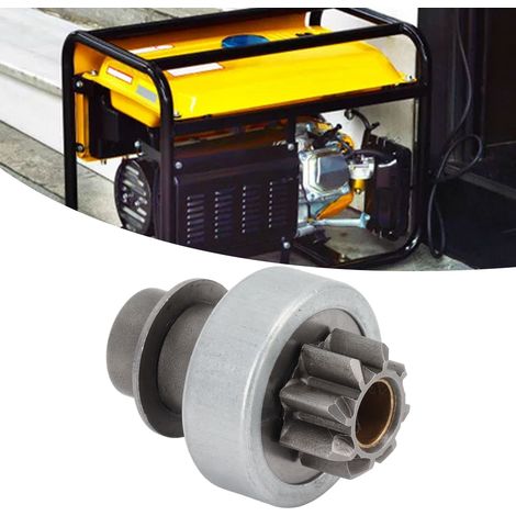 Pignon de démarreur à 8 dents, pignon de démarreur pour moteur diesel refroidi par air, pièces pour mini-générateur motoculteur 170F-192F, rotation avant du démarreur électrique (1/5)