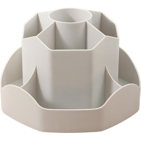 Portapenne 17,8 x 13 cm Portapenne girevole Organizzatore girevole multifunzionale Organizzatore da scrivania girevole Portacancelleria girevole Mod (1/5)