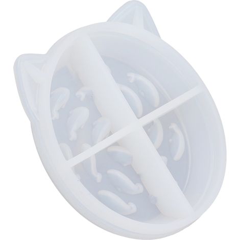 Moules en résine à faire soi-même : faciles et pratiques pour créer des motifs, moules en silicone durables et résistants pour gamelles de nourriture pour chiens et chats. (1/5)