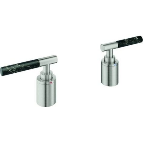 Hebelgriffe Atrio Private C. 48465 Vanilla Noir Caesarstone supersteel (1/2)