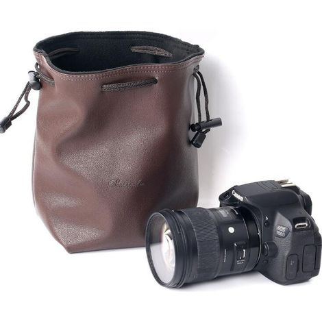 Tragbare Kameraobjektivtasche, Schutzhülle, passend für DSLR-Kameras mit 11 cm Höhe (1/4)