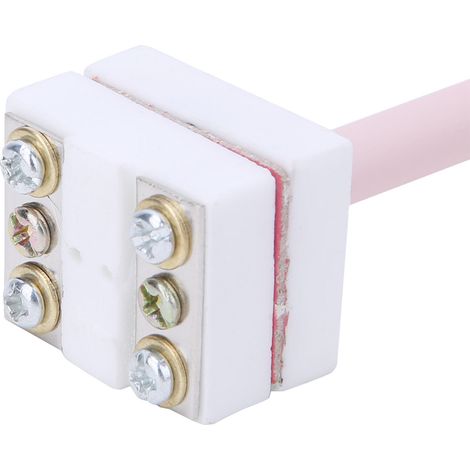 Pack de 2 têtes de sonde thermoélectriques type S platine-rhodium gaine protection corindon WRP-100 L=300 mm (1/5)